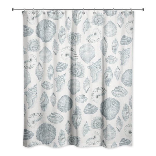 Multi Shell Shower Curtain